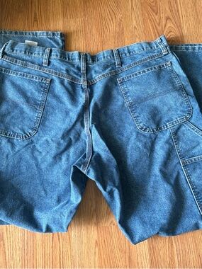 Men's Relaxed Straight Carpenter Jeans - Blue 40 x 32